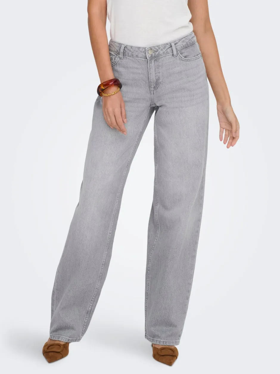 Clearance JDYKATIE Lav talje Straight fit Jeans Dame Jeans|Jeans