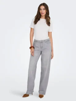 Clearance JDYKATIE Lav talje Straight fit Jeans Dame Jeans|Jeans