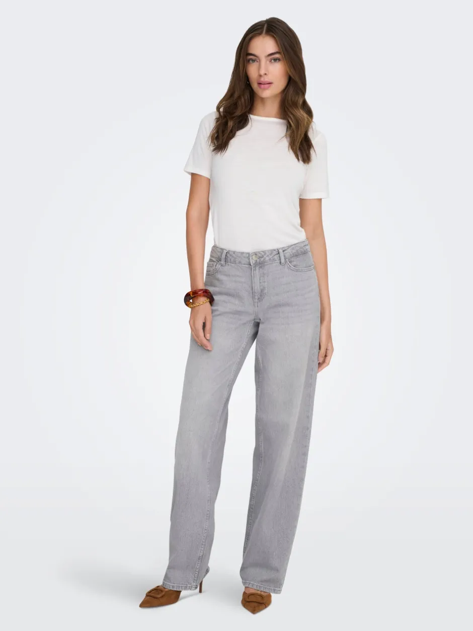 Clearance JDYKATIE Lav talje Straight fit Jeans Dame Jeans|Jeans