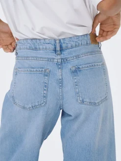 Discount JDYKATIE Lav talje Straight fit Jeans Dame Jeans|Jeans