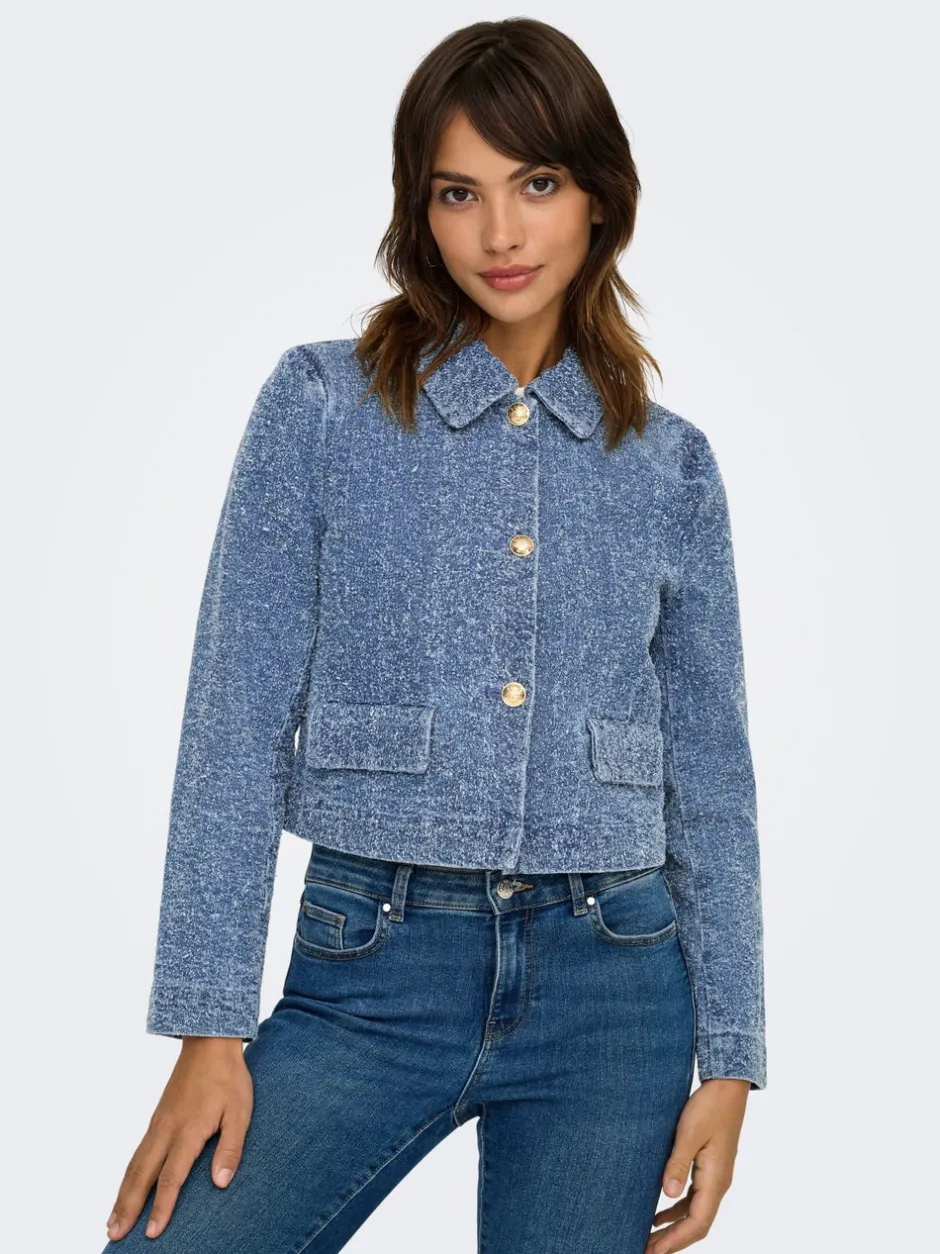 Hot JDYLADY Shacket Dame Jakker Og Frakker|Double Denim