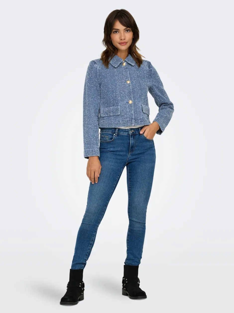 Hot JDYLADY Shacket Dame Jakker Og Frakker|Double Denim