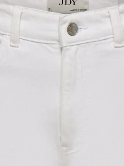 Clearance JDYLARISA Høj talje Baggy fit Shorts Dame Shorts|Double Denim