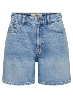 Best JDYLARISA Høj talje Baggy fit Shorts Dame Shorts|Double Denim