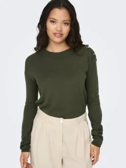 Discount JDYLAURA Striktrøje Dame Strik & Cardigans