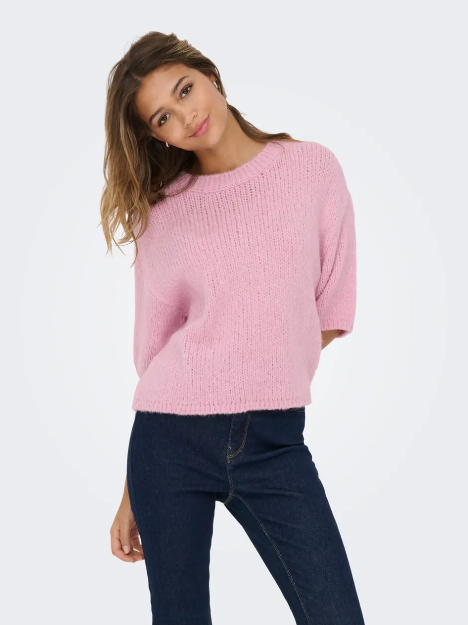 Online JDYLINEA Strikket T-shirt Dame Strik & Cardigans