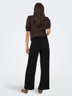 Outlet JDYLOUISVILLE Wide leg fit Bukser i wide fit Dame Bukser