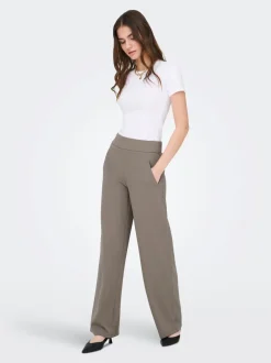 New JDYLOUISVILLE Wide leg fit Bukser i wide fit Dame Bukser