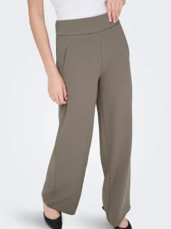 New JDYLOUISVILLE Wide leg fit Bukser i wide fit Dame Bukser