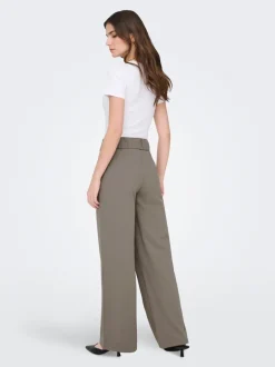 New JDYLOUISVILLE Wide leg fit Bukser i wide fit Dame Bukser