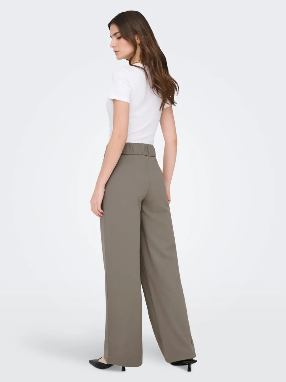 New JDYLOUISVILLE Wide leg fit Bukser i wide fit Dame Bukser
