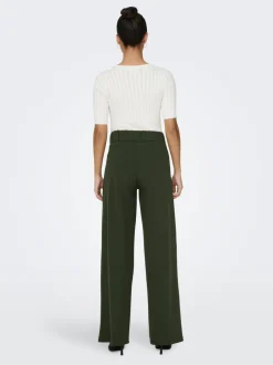 Clearance JDYLOUISVILLE Wide leg fit Bukser i wide fit Dame Bukser