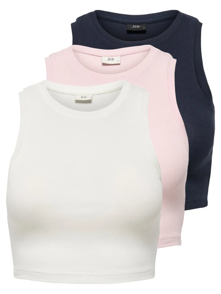Clearance JDYLUCKY 3-pack Tanktop Dame Toppe