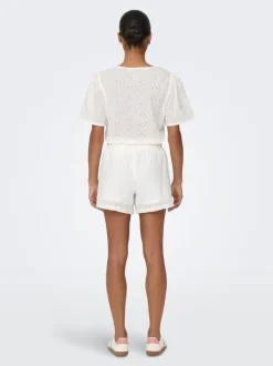 Discount JDYMILLIE Mellemhøj talje Regular fit Shorts Dame Shorts