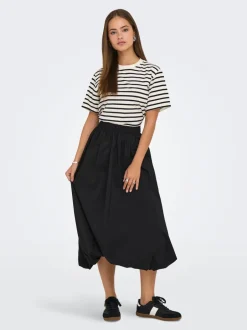 JDYMIO Nederdel Midinederdel Dame Nederdele