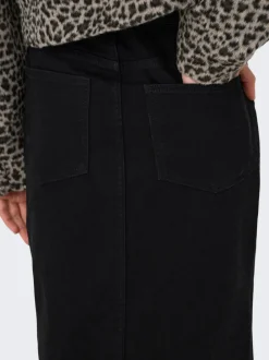 Discount JDYMOON Denim Denim-nederdel Midinederdel Dame Nederdele|Denimnederdele
