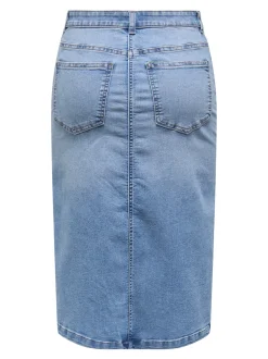 Online JDYMOON Denim Denim-nederdel Midinederdel Dame Nederdele|Denimnederdele