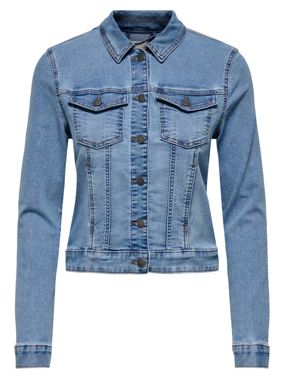 JDYMOON Denimjakke Dame Jakker Og Frakker|Double Denim