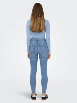Hot JDYMOON Høj talje Skinny fit Jeans Dame Jeans|Jeans