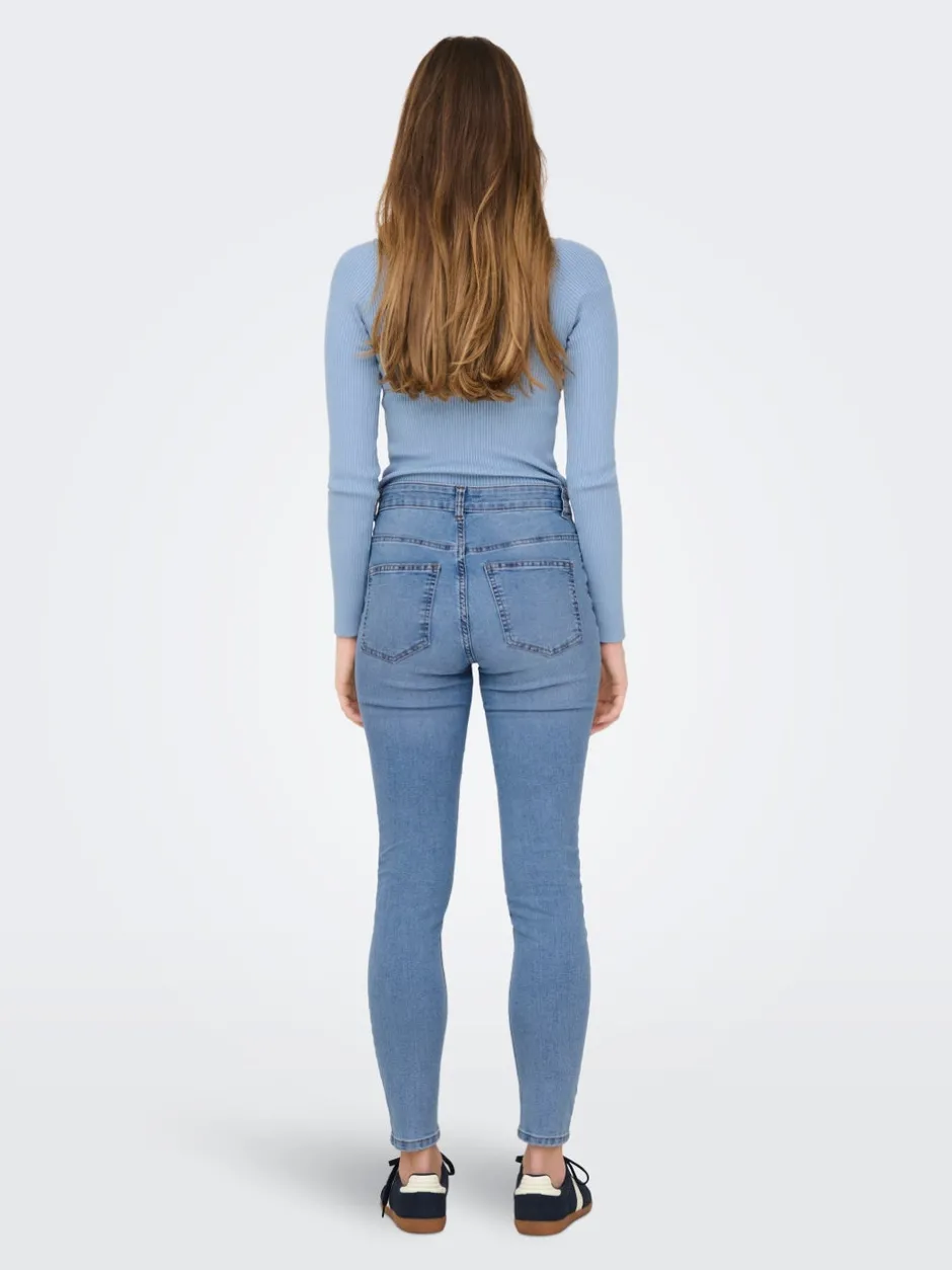 Hot JDYMOON Høj talje Skinny fit Jeans Dame Jeans|Jeans
