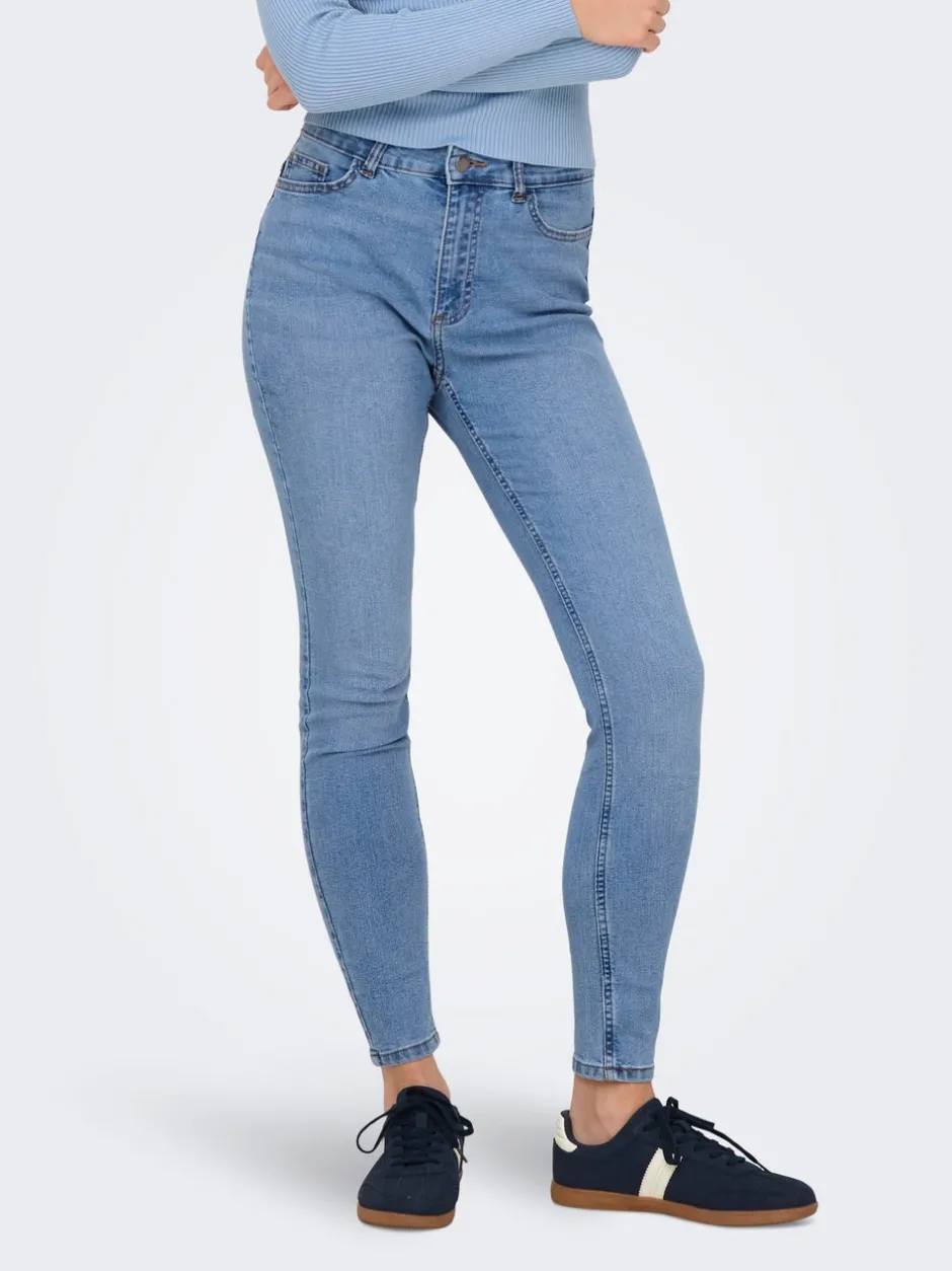 Hot JDYMOON Høj talje Skinny fit Jeans Dame Jeans|Jeans