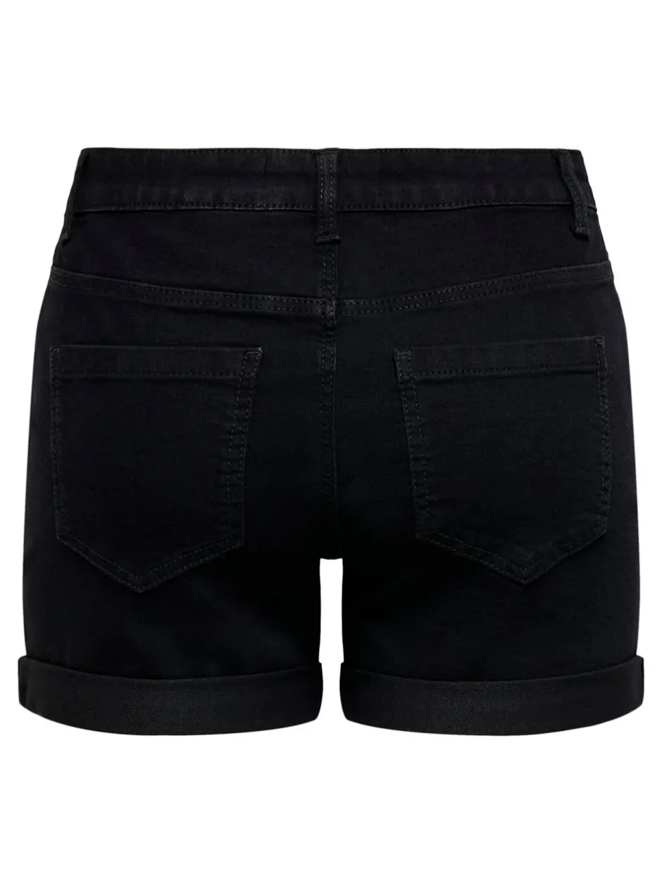 Online JDYMOON Mellemhøj talje Regular fit Denim-shorts Dame Shorts|Double Denim