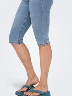 Online JDYMOON Mellemhøj talje Skinny fit Jeans Dame Shorts