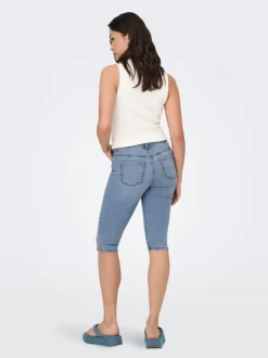 Online JDYMOON Mellemhøj talje Skinny fit Jeans Dame Shorts