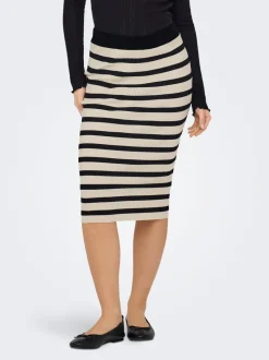 Discount JDYNANNA Striknederdel Midinederdel Dame Nederdele