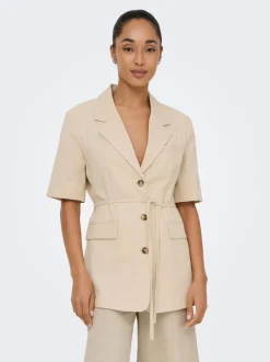 New JDYNAOMI Hør Blazer Dame Blazere & Veste