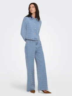 Online JDYNICO Høj talje Wide leg fit Jeans Dame Jeans|Jeans