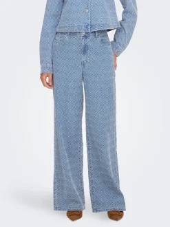 Online JDYNICO Høj talje Wide leg fit Jeans Dame Jeans|Jeans