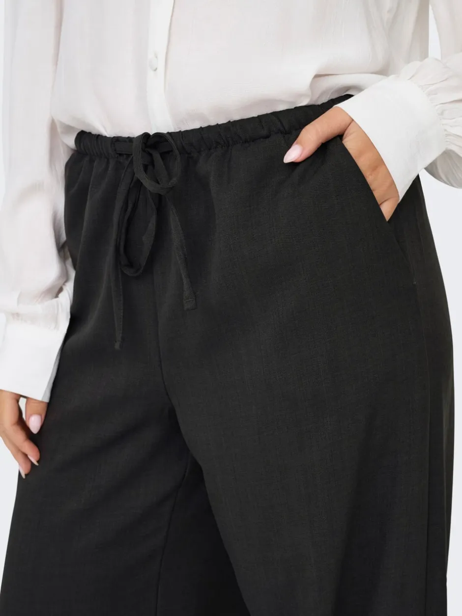 Discount JDYNINA Wide leg fit Bukser i wide fit Dame Bukser
