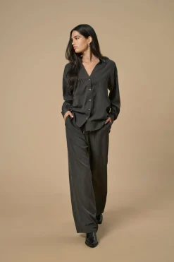 Discount JDYNINA Wide leg fit Bukser i wide fit Dame Bukser