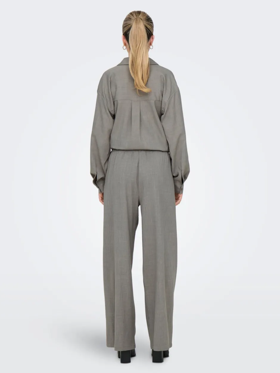 New JDYNINA Wide leg fit Bukser i wide fit Dame Bukser