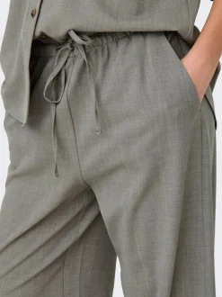 New JDYNINA Wide leg fit Bukser i wide fit Dame Bukser