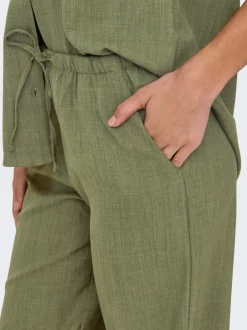New JDYNINA Wide leg fit Bukser i wide fit Dame Bukser