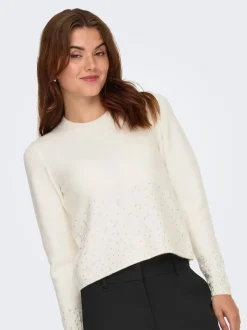 Online JDYPEARL Striktrøje Dame Strik & Cardigans