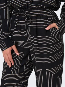 Best JDYPEPPER Loose fit Bukser i wide fit Dame Bukser