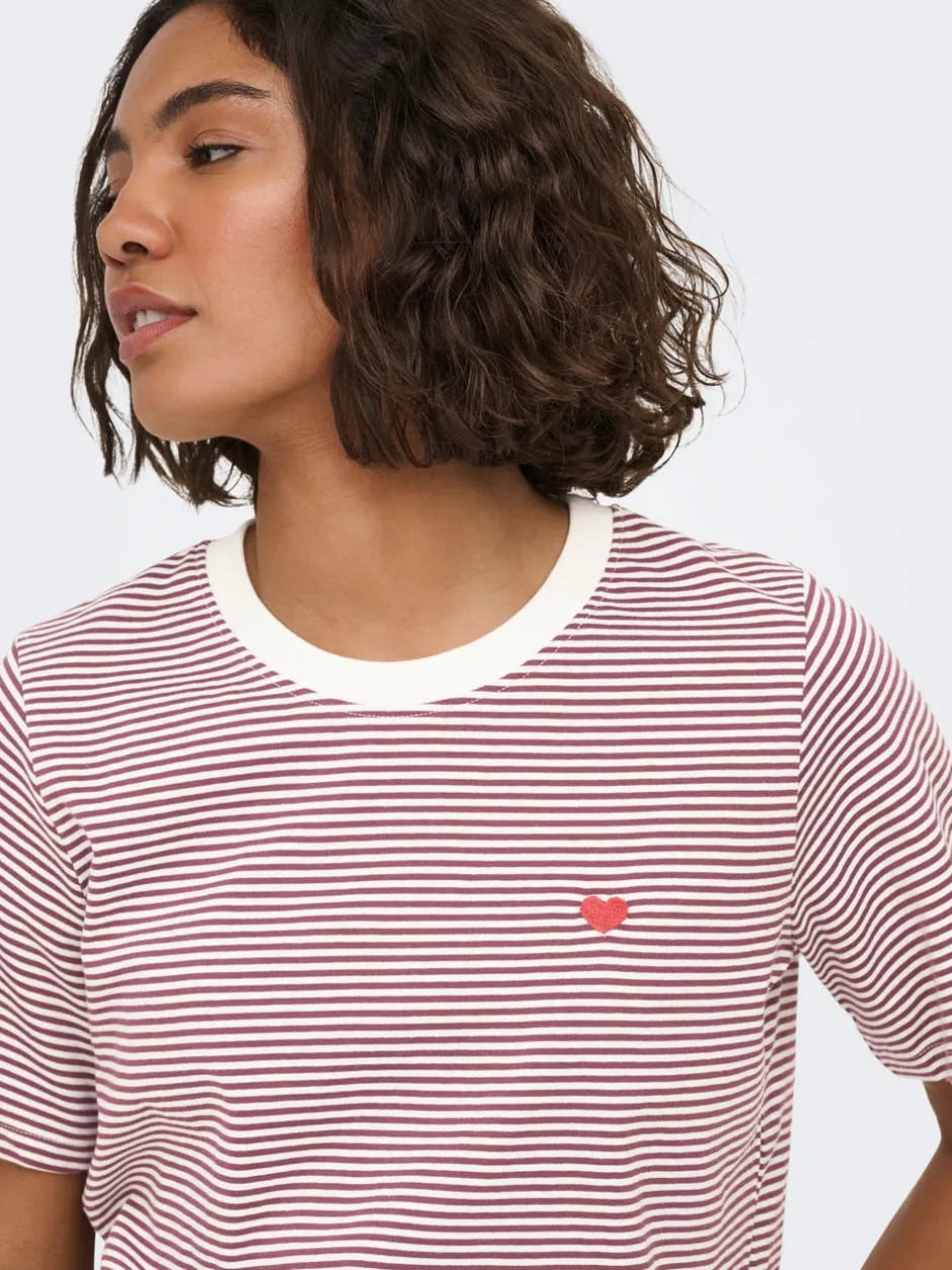 Outlet JDYPISA T-shirt Dame Toppe