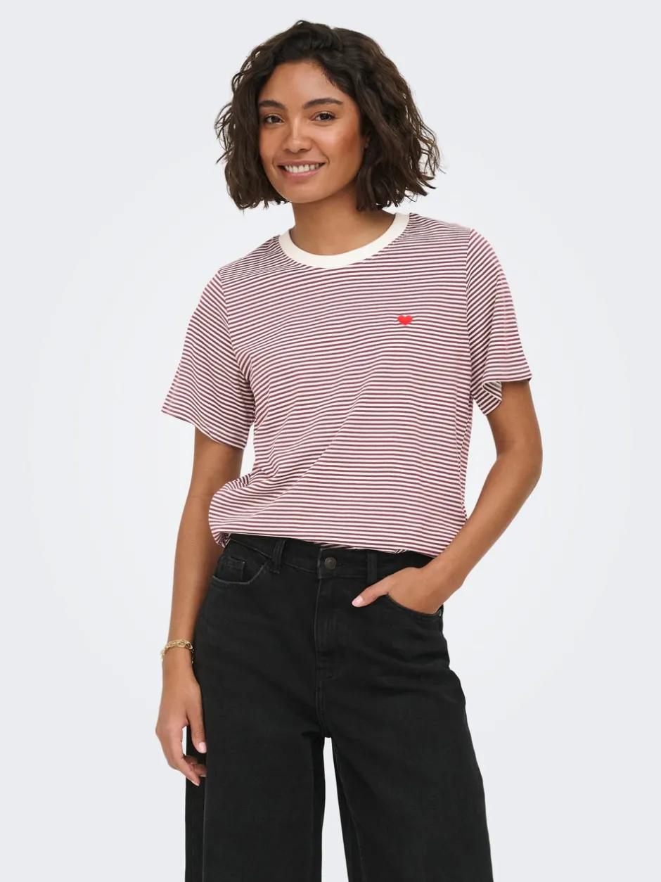 Outlet JDYPISA T-shirt Dame Toppe