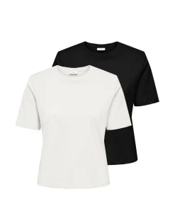 Outlet JDYREX 2-pack T-shirt Dame Toppe