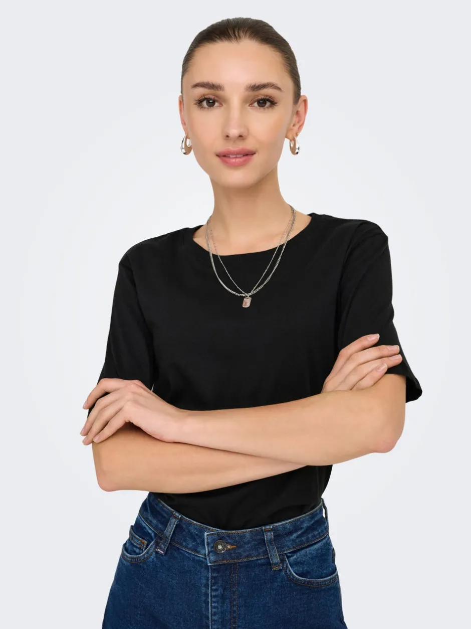 Outlet JDYREX 2-pack T-shirt Dame Toppe