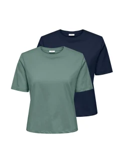 New JDYREX 2-pack T-shirt Dame Toppe