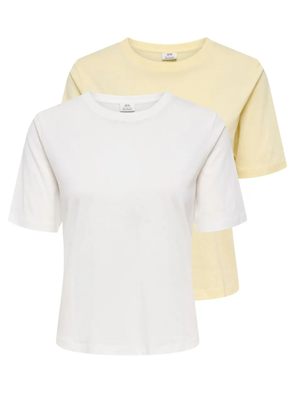 New JDYREX 2-pack T-shirt Dame Toppe