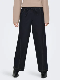 Outlet JDYRICKY Mellemhøj talje Wide leg fit Jeans Dame Jeans|Jeans