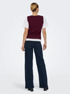 JDYRILEY Vest Dame Jakker Og Frakker|Strik & Cardigans
