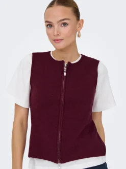 JDYRILEY Vest Dame Jakker Og Frakker|Strik & Cardigans