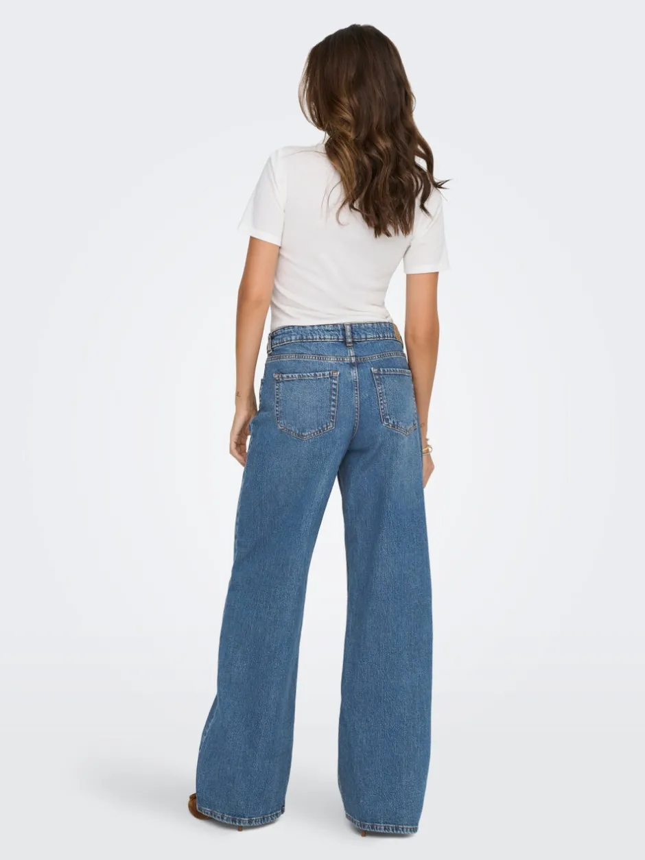Discount JDYRUBY Mellemhøj talje Loose fit Jeans Dame Jeans|Jeans