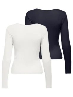 Best JDYSALSA 2-pack Top Dame Toppe